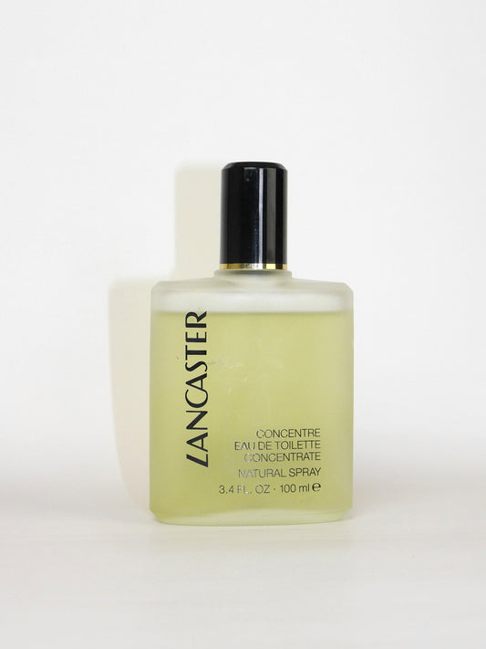 LANCASTER Lancaster (1987) 100 ml Eau de Toilette Concentrée Natural Spray Vaporisateur Vintage Perfume Parfum