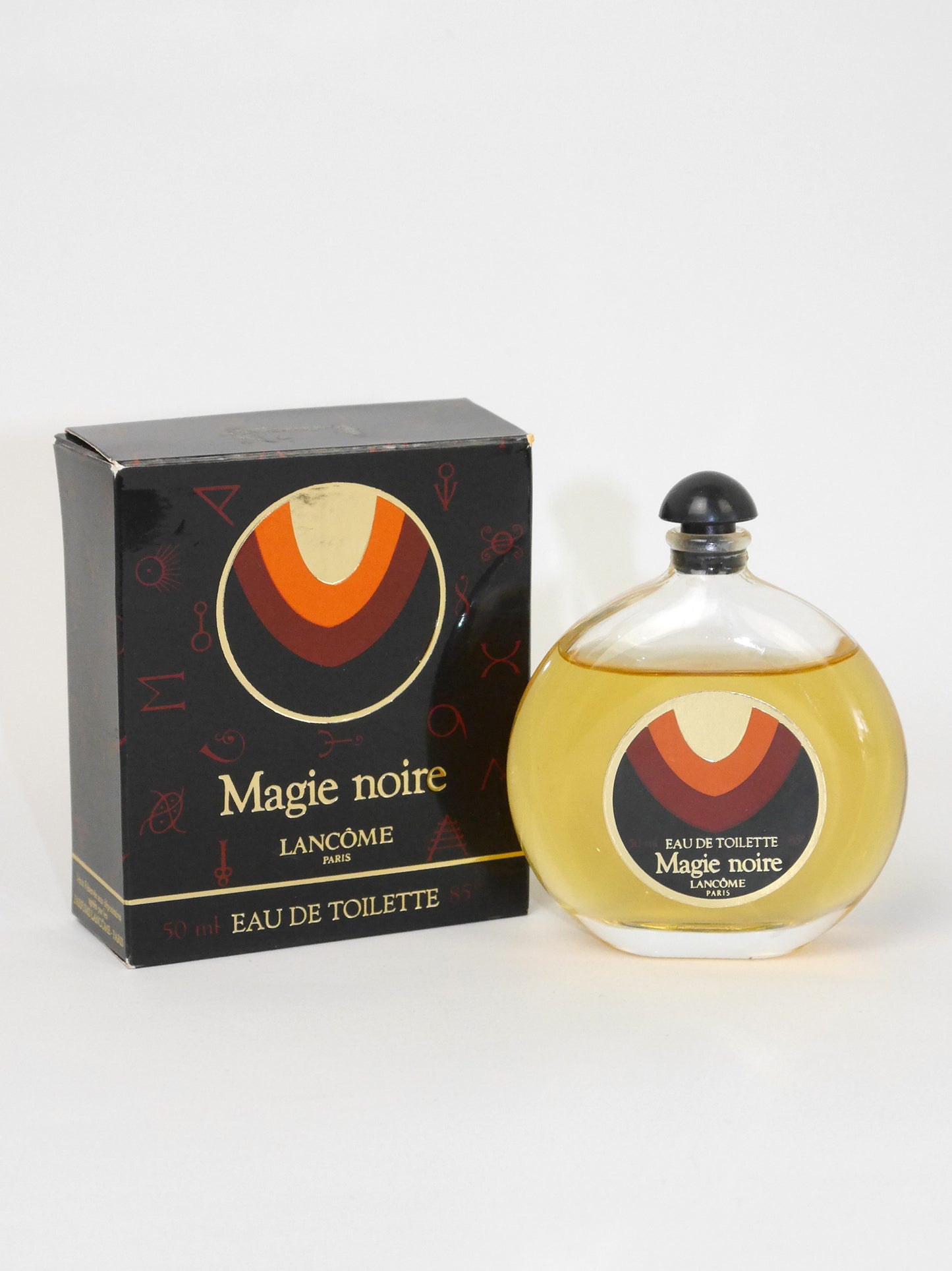 LANCÔME Magie Noire (1978) 50 ml Eau de Toilette EdT Splash 1970s Vintage Perfume Parfum First Version