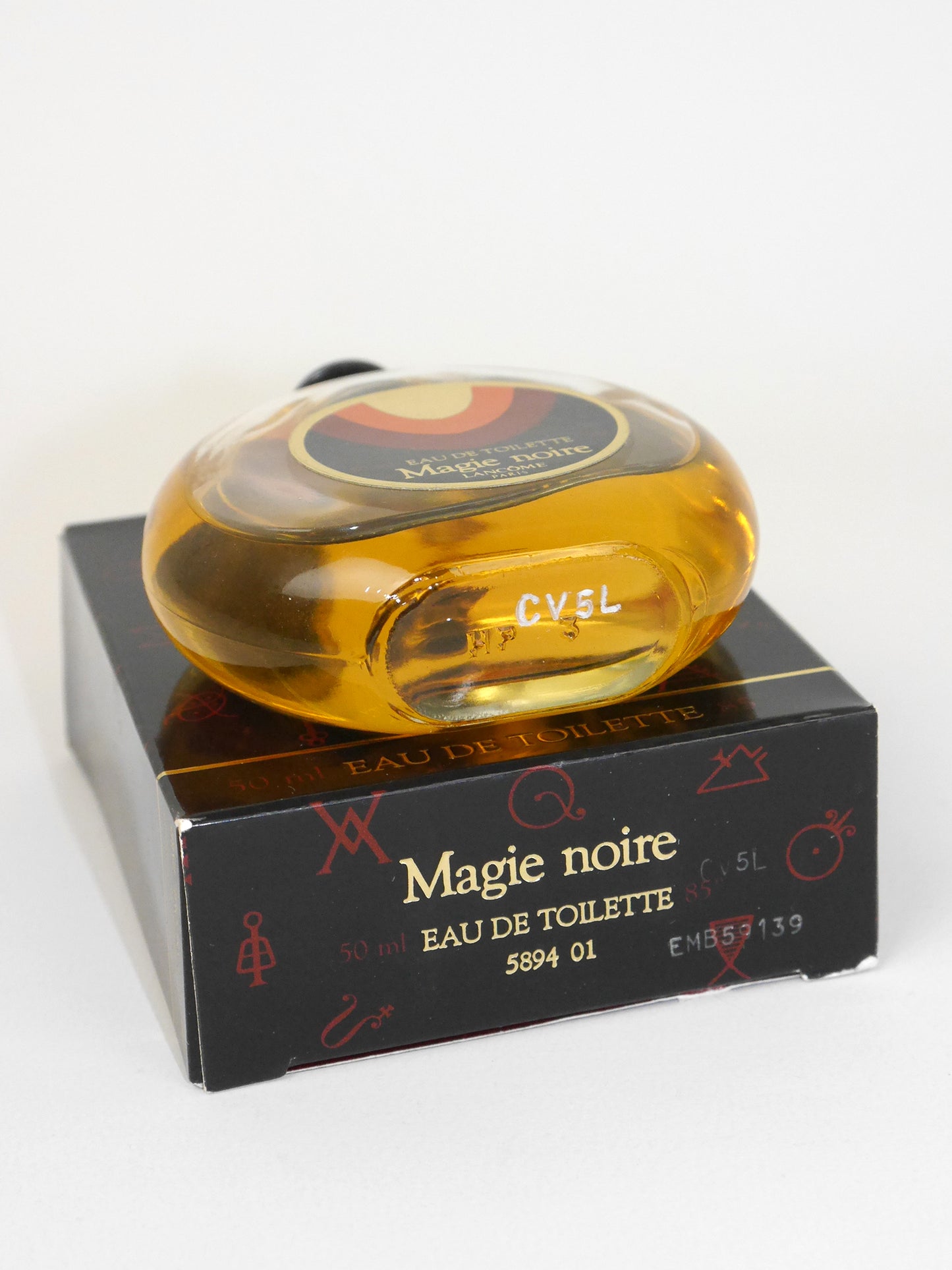 LANCÔME Magie Noire (1978) 50 ml Eau de Toilette EdT Splash 1970s Vintage Perfume Parfum First Version