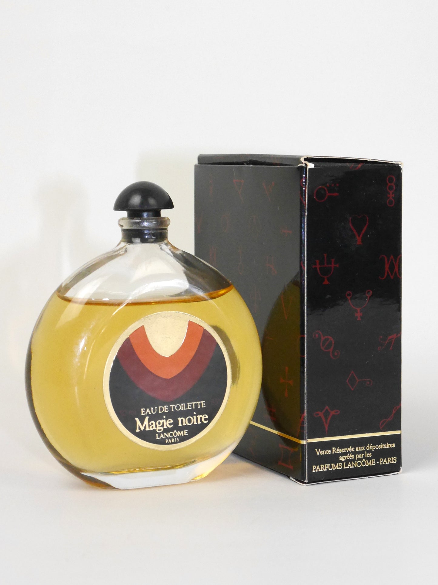 LANCÔME Magie Noire (1978) 50 ml Eau de Toilette EdT Splash 1970s Vintage Perfume Parfum First Version