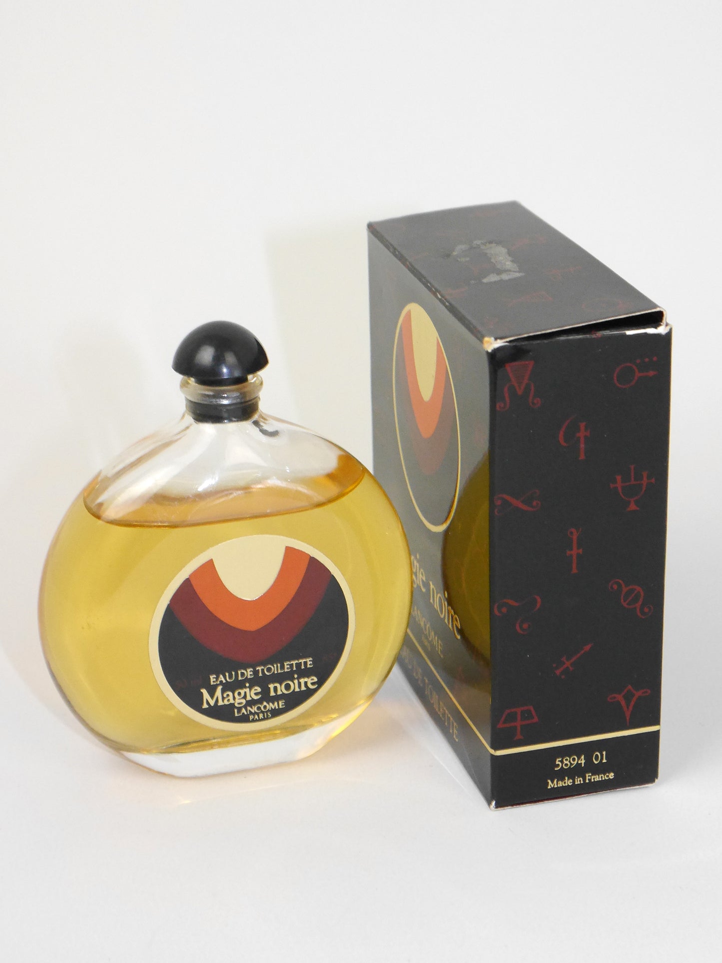LANCÔME Magie Noire (1978) 50 ml Eau de Toilette EdT Splash 1970s Vintage Perfume Parfum First Version