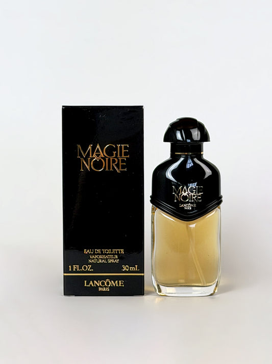 LANCÔME Magie Noire (1978) 30 ml Eau de Toilette EdT Spray 1990s Vintage Perfume Parfum