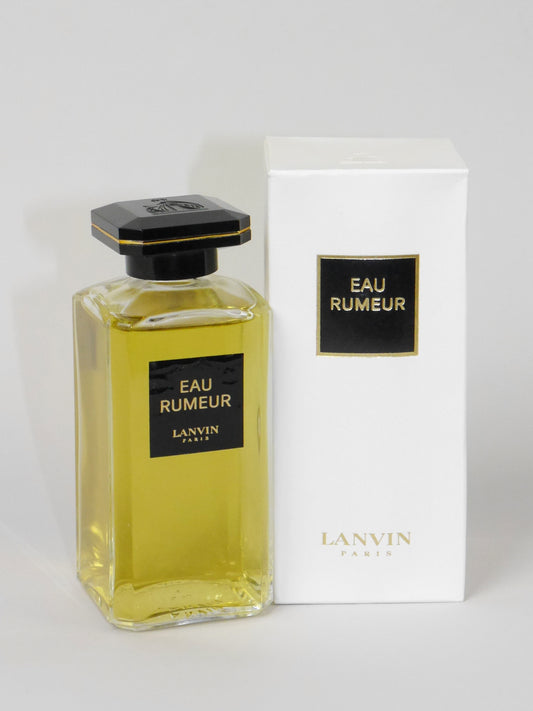 LANVIN Eau Rumeur (1934) 100 ml Eau de Toilette EdT Splash Vintage Perfume Parfum Sealed 1970s Version