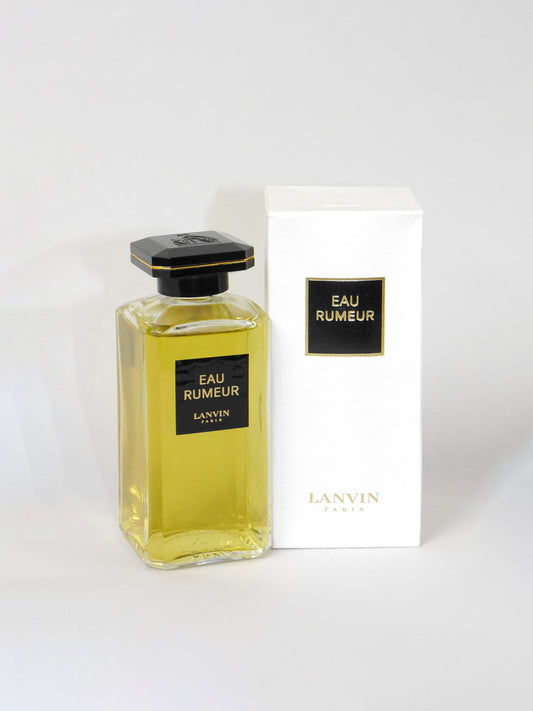 LANVIN Eau Rumeur (1934) 100 ml Eau de Toilette EdT Splash Vintage Perfume Parfum Sealed 1970s Version