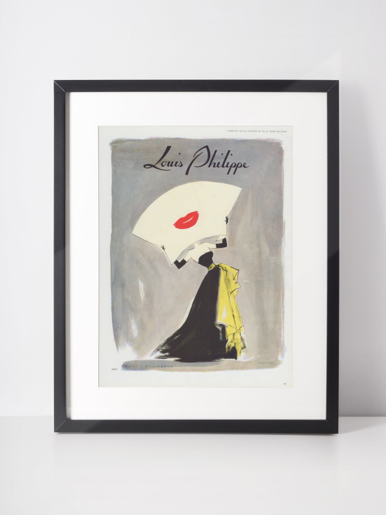 LOUIS PHILIPPE 1950 Vintage Print Advertisement Beauty Ad Pierre Galichere