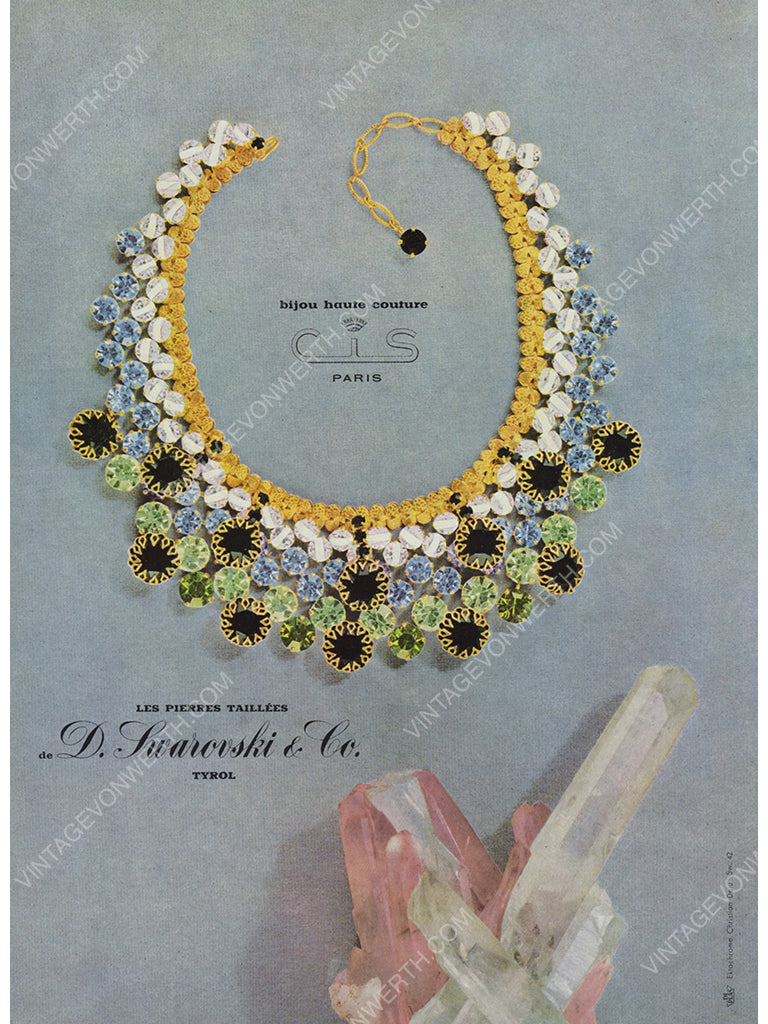 WORTH 1963 Vintage Advertisement 1960s Perfume Ad Je Reviens