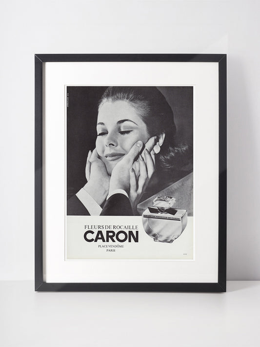 CARON 1965 Vintage Advertisement 1960s Perfume Print Ad