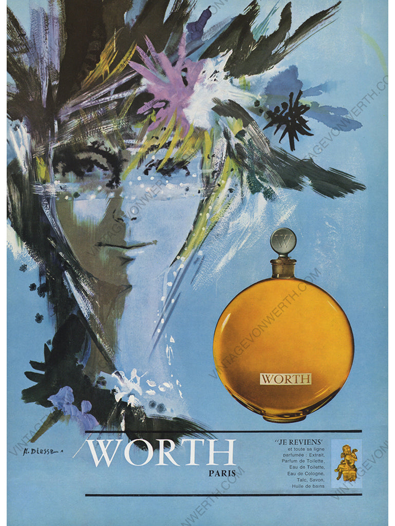 HARRY WINSTON 1965 Vintage Advertisement 1960s Jewelry Ad