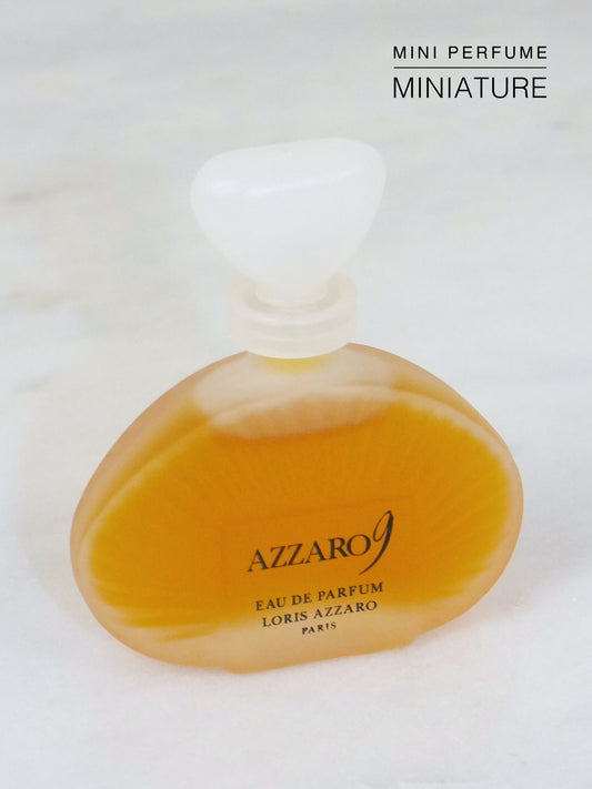 AZZARO Azzaro 9 (1984) 5 ml Eau de Parfum Miniature EdP 1980s Vintage Perfume