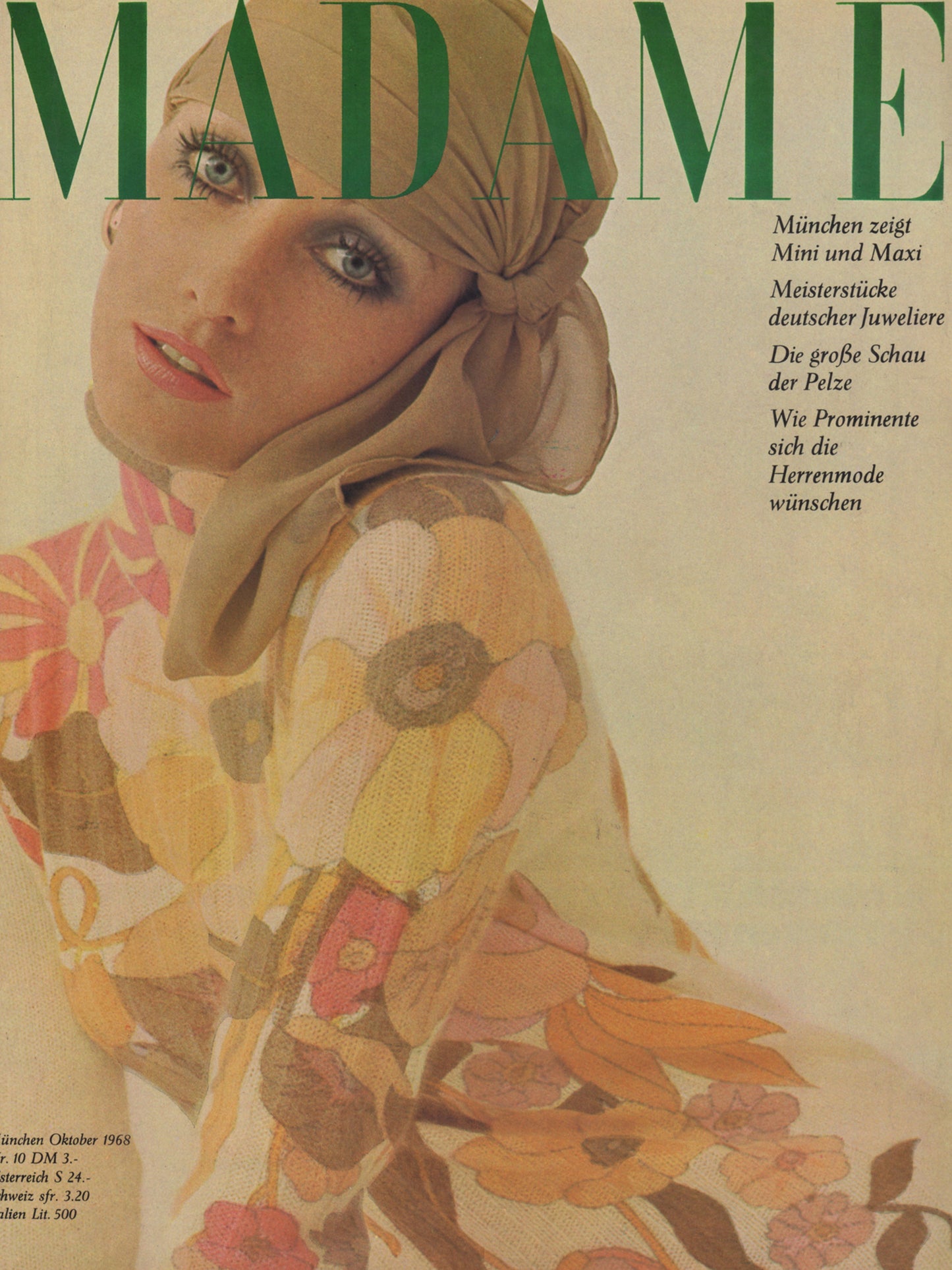 MADAME GERMANY October 1968