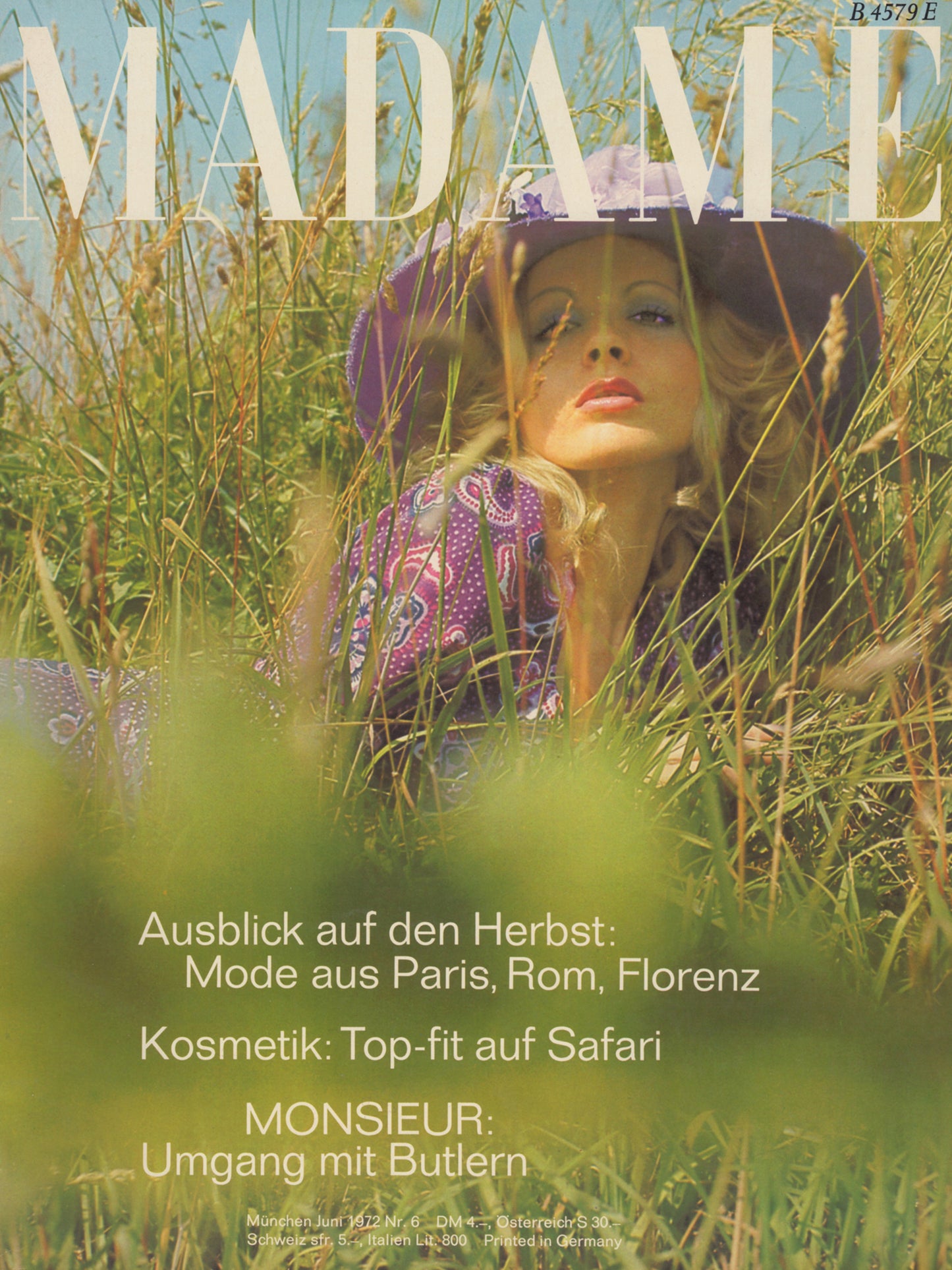 MADAME GERMANY June 1972