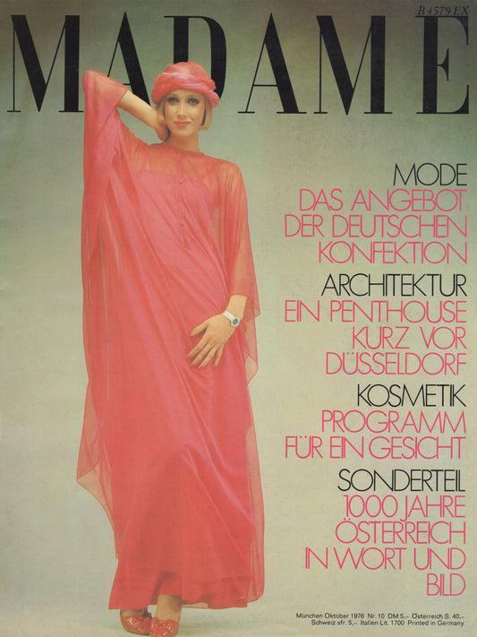 MADAME GERMANY October 1976