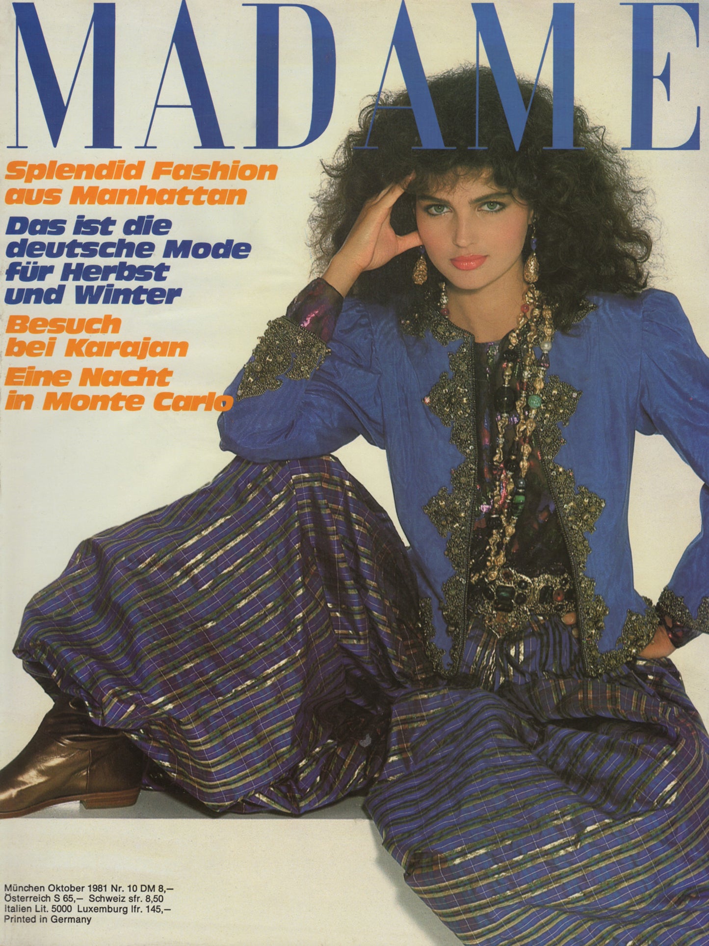 MADAME GERMANY October 1981