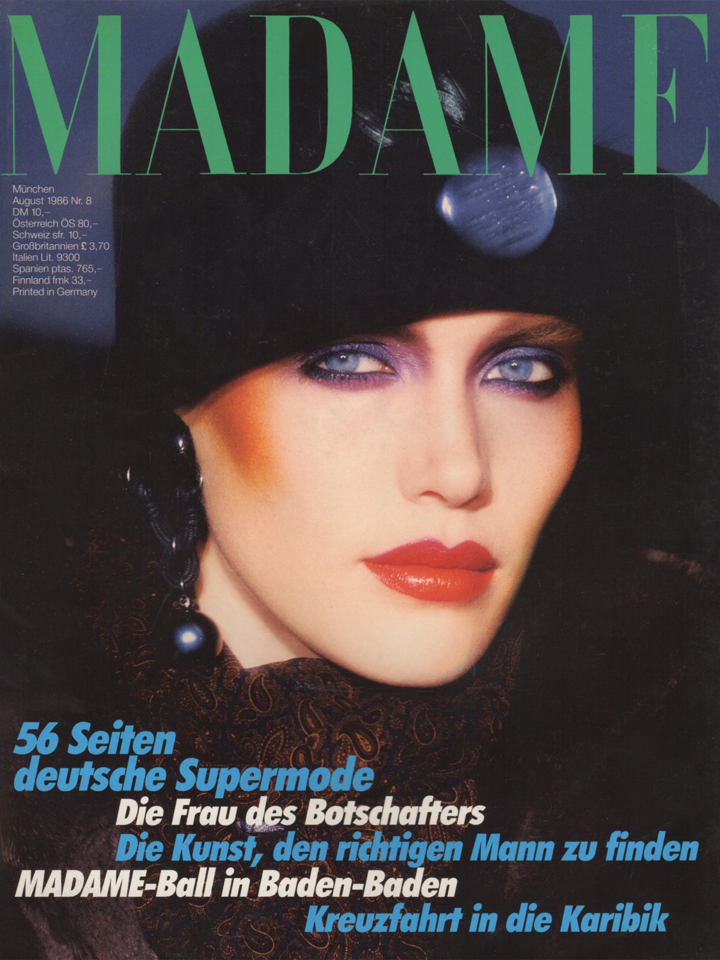 MADAME GERMANY August 1986