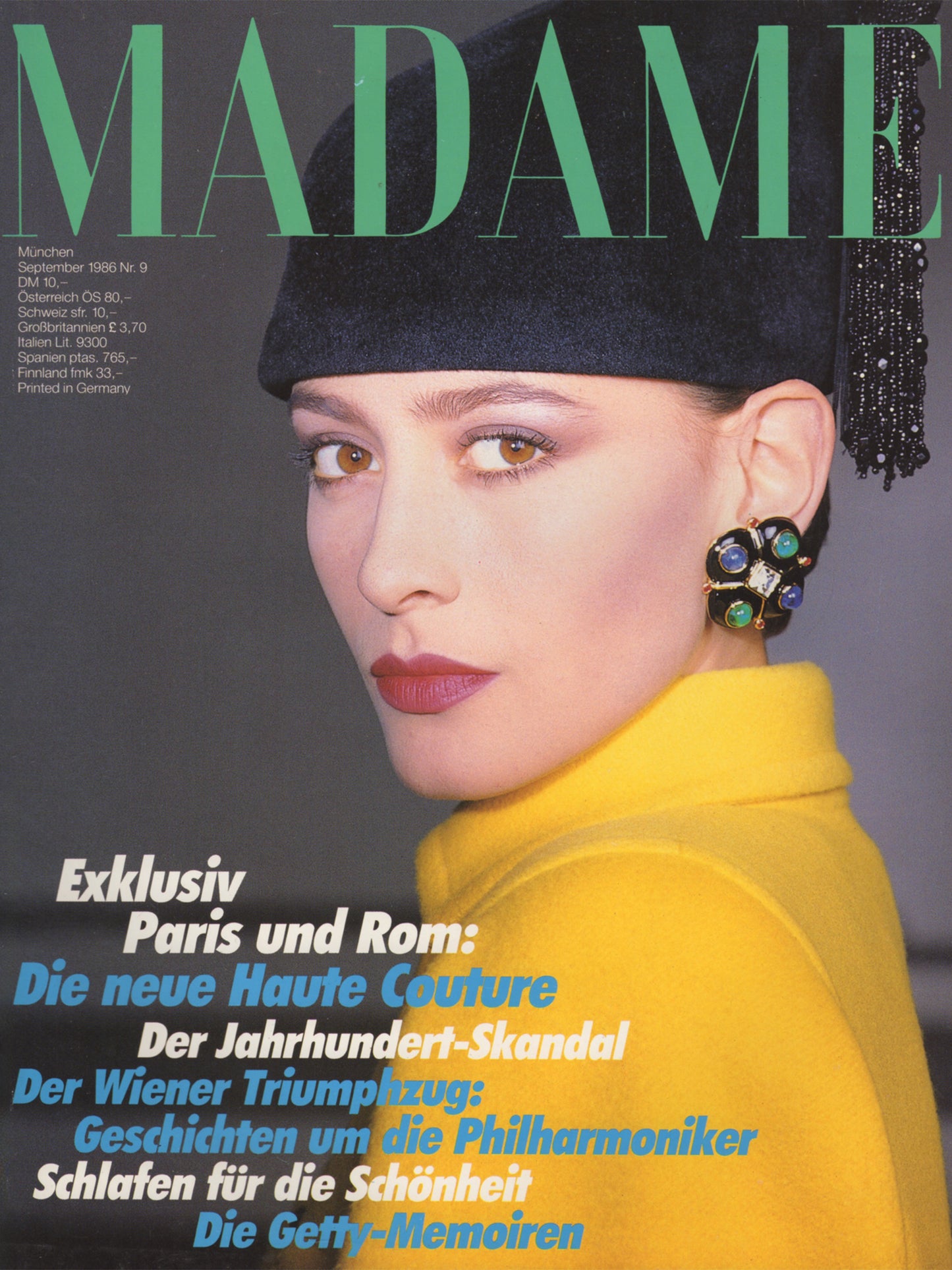 MADAME GERMANY September 1986