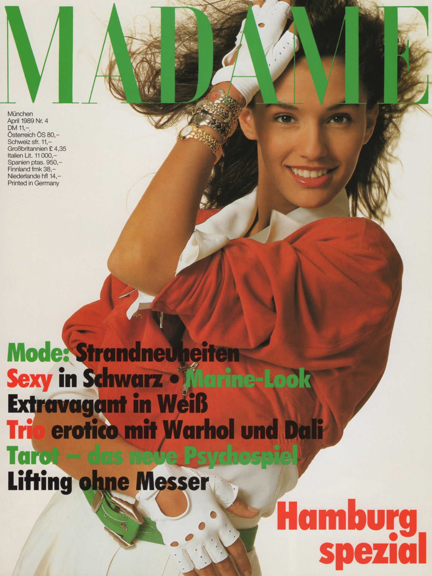 MADAME GERMANY April 1989