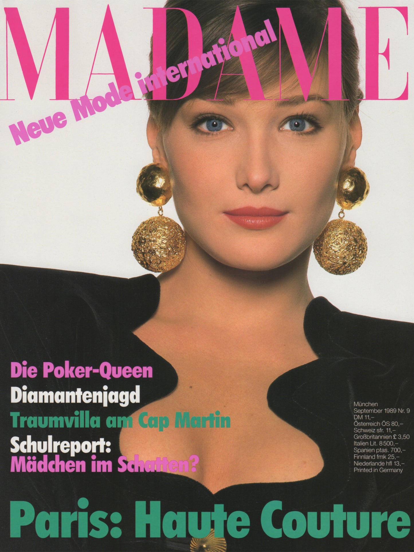 MADAME GERMANY September 1989