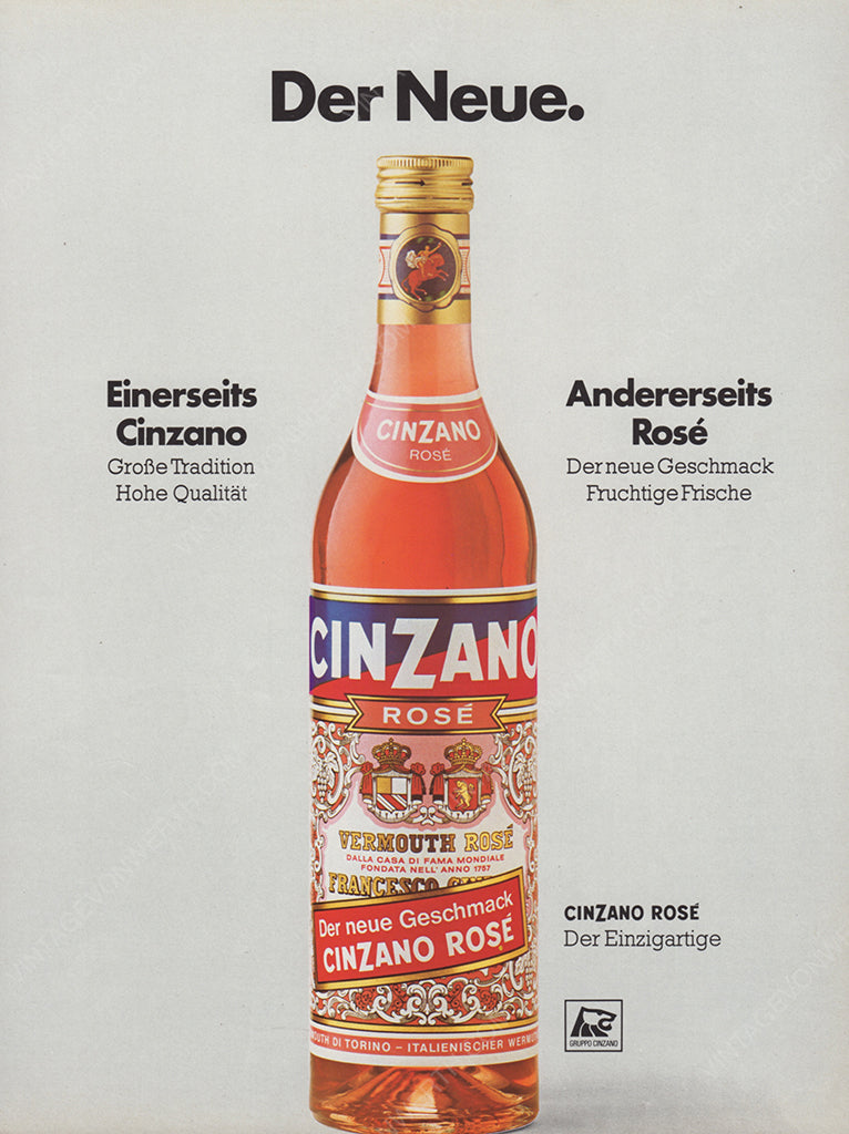 CINZANO 1977 Vintage Print Advertisement 1970s Alcoholic Drinks Magazine Ad