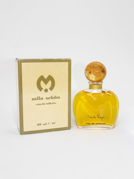MILA SCHÖN Mila Schön (1981) 60 ml Eau de Toilette EdT Splash 1980s Vintage Perfume Parfum