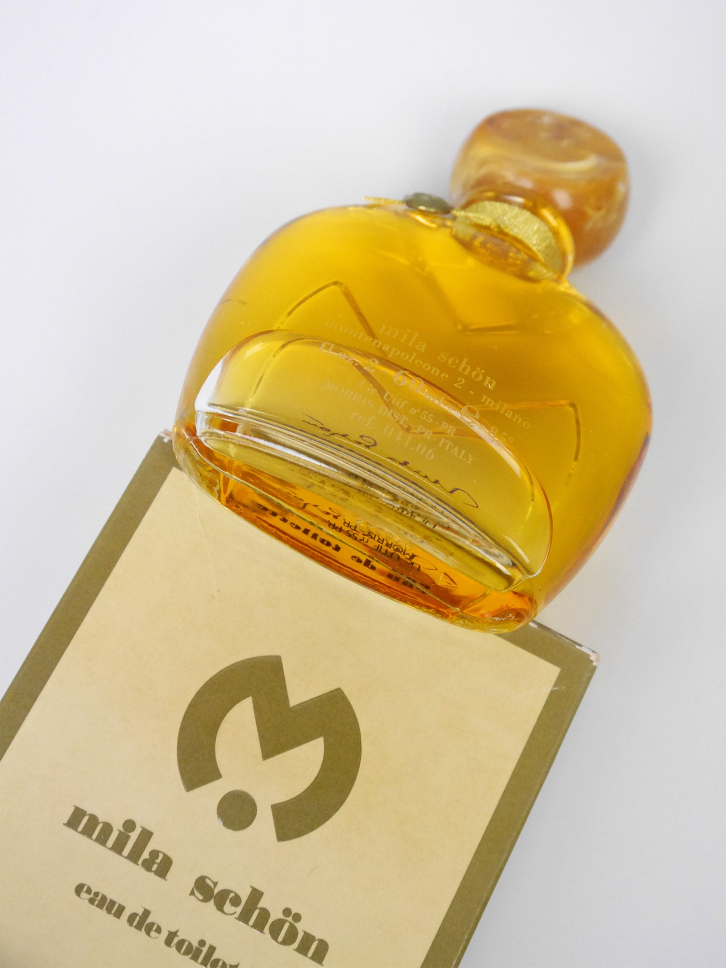 MILA SCHÖN Mila Schön (1981) 60 ml Eau de Toilette EdT Splash 1980s Vintage Perfume Parfum