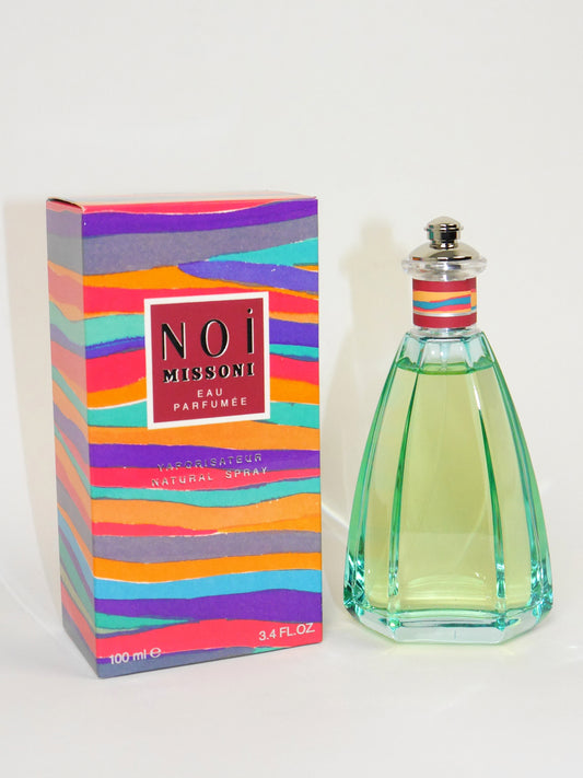 MISSONI Noi (1993) 100 ml Eau Parfumée Natural Spray Vaporisateur 1990s Vintage Perfume Parfum