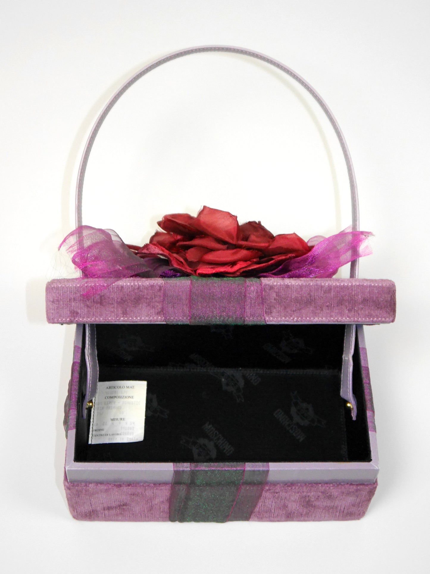 MOSCHINO 1990s 2000s Vintage Gift Box Novelty Handbag