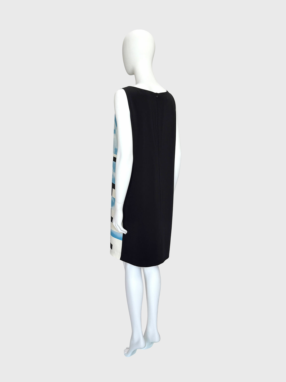 MOSCHINO Cheap & Chic 2000s Vintage Peace Print Shift Dress Size L