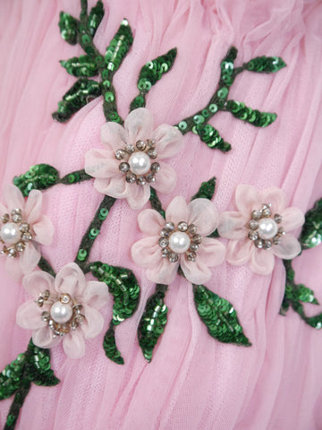 MOSCHINO Couture! by Jeremy Scott Spring 2021 Tulle Brocade Ball Gown –  VINTAGE VON WERTH