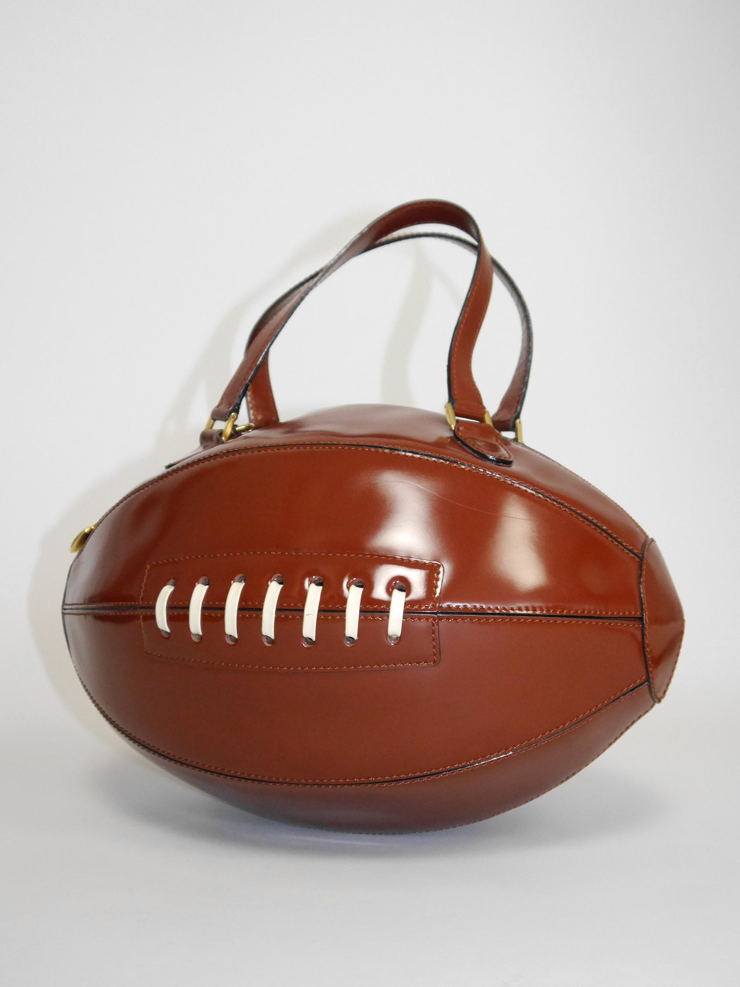 MOSCHINO by Redwall 1990s 2000s Vintage American Football Novelty Handbag