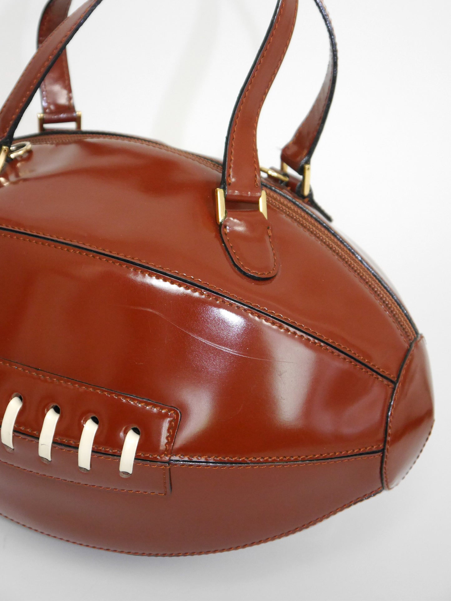 MOSCHINO by Redwall 1990s 2000s Vintage American Football Novelty Handbag