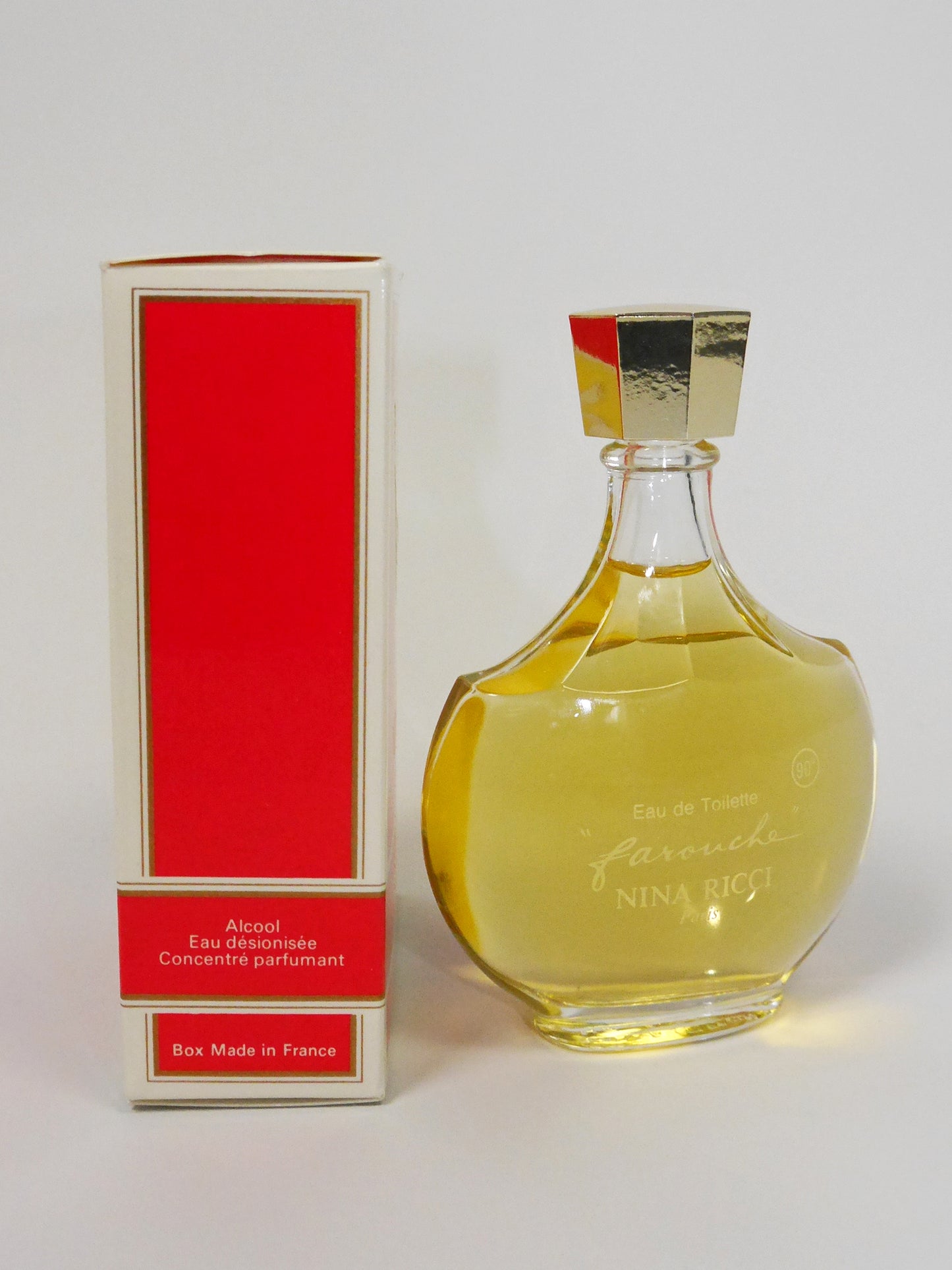 NINA RICCI Farouche (1973) 50 ml Eau de Toilette EdT Splash 1970s 1980s Vintage Perfume Parfum
