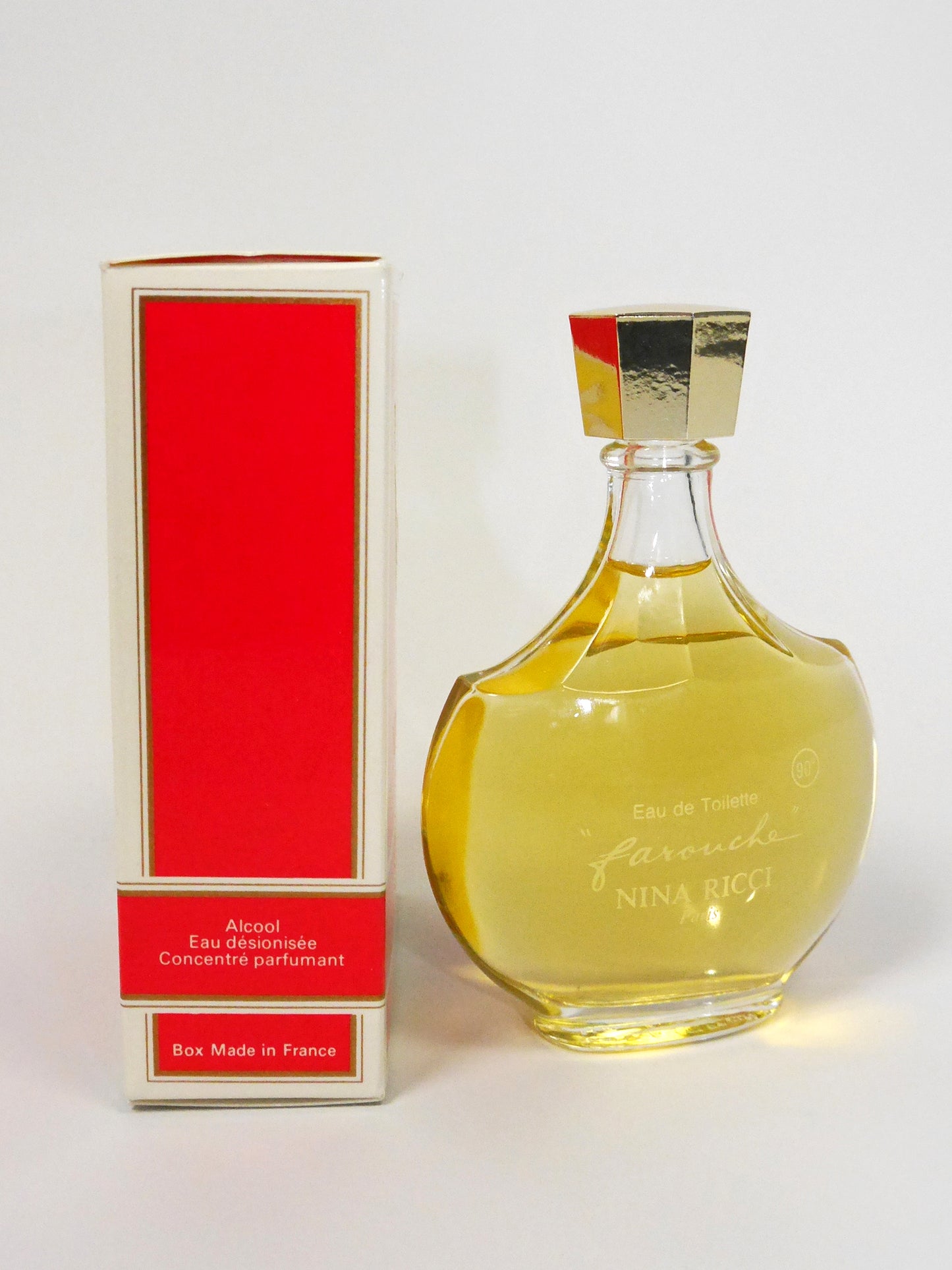NINA RICCI Farouche (1973) 50 ml Eau de Toilette EdT Splash 1970s 1980s Vintage Perfume Parfum