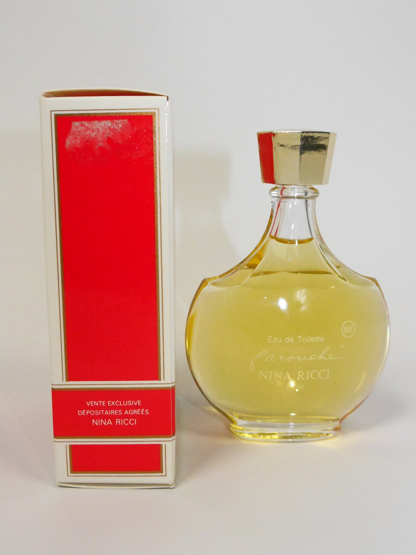 NINA RICCI Farouche (1973) 50 ml Eau de Toilette EdT Splash 1970s 1980s Vintage Perfume Parfum