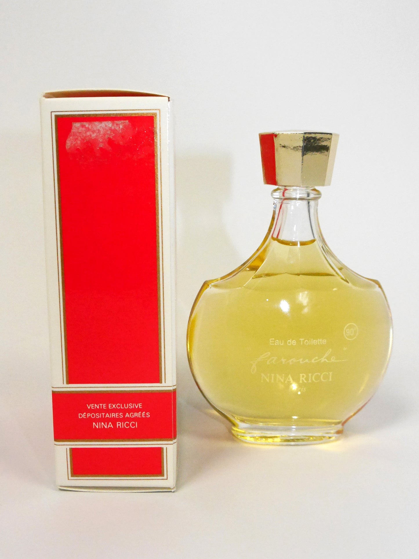 NINA RICCI Farouche (1973) 50 ml Eau de Toilette EdT Splash 1970s 1980s Vintage Perfume Parfum