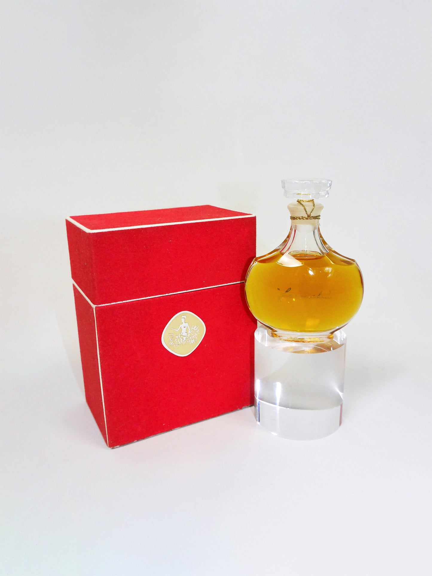 NINA RICCI Farouche (1973) 30 ml Pure Perfume 1970s Vintage Extrait de Parfum Lalique Bottle