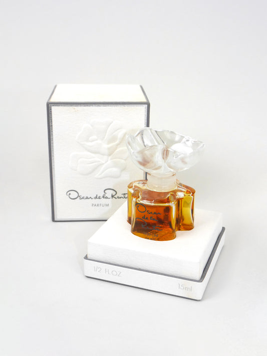 OSCAR DE LA RENTA Oscar (1977) 15 ml Extrait de Parfum Pure Perfume 1980s Vintage
