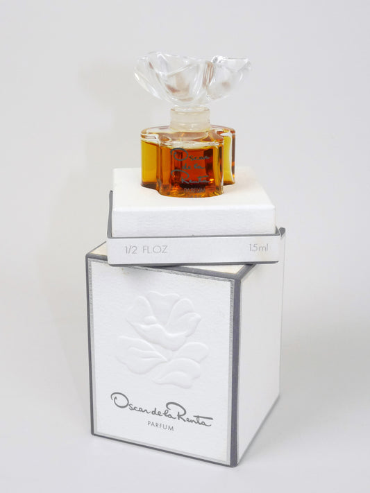 OSCAR DE LA RENTA Oscar (1977) 15 ml Extrait de Parfum Pure Perfume 1980s Vintage