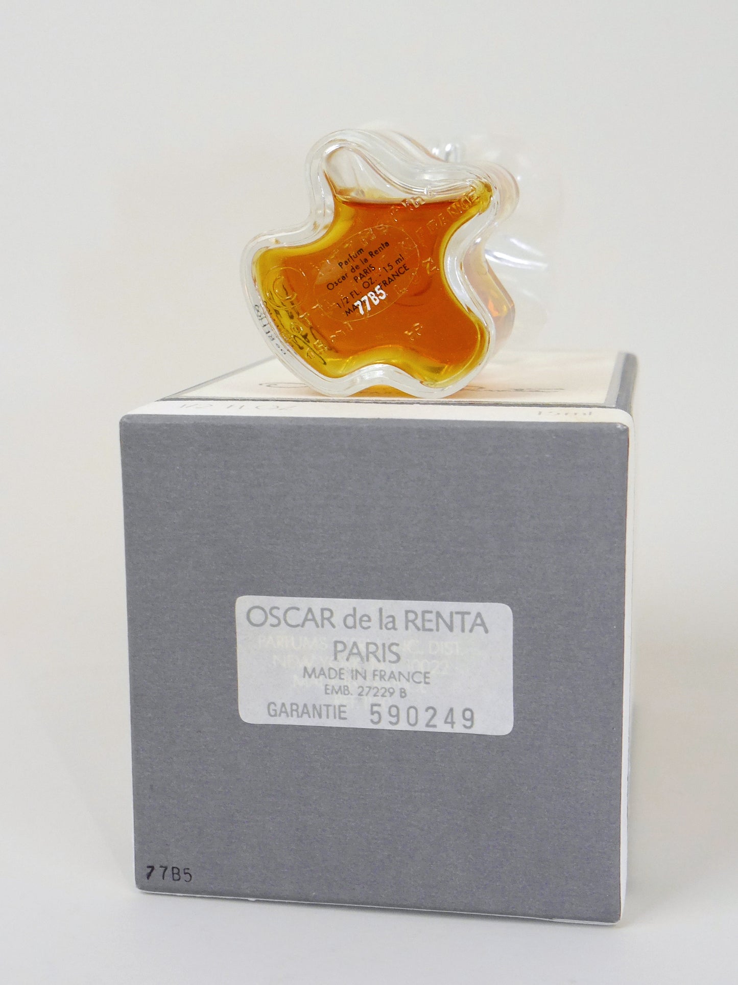 OSCAR DE LA RENTA Oscar (1977) 15 ml Extrait de Parfum Pure Perfume 1980s Vintage