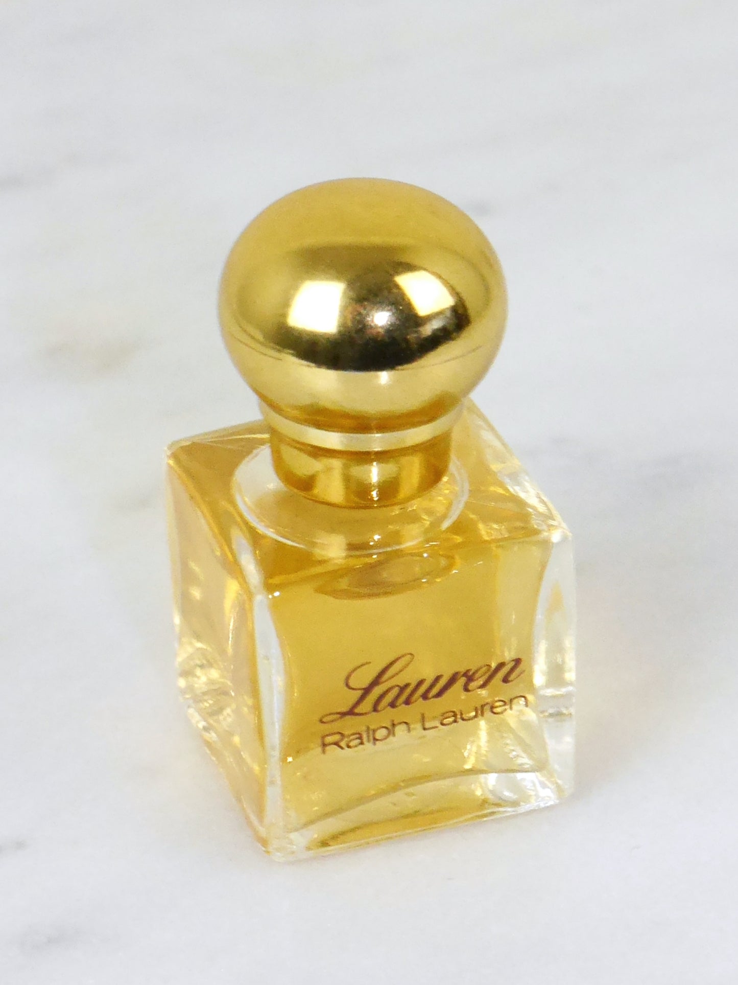 RALPH LAUREN Lauren (1978) 3,5 ml Eau de Toilette Miniature EdT 1970s 1980s Vintage Perfume Parfum