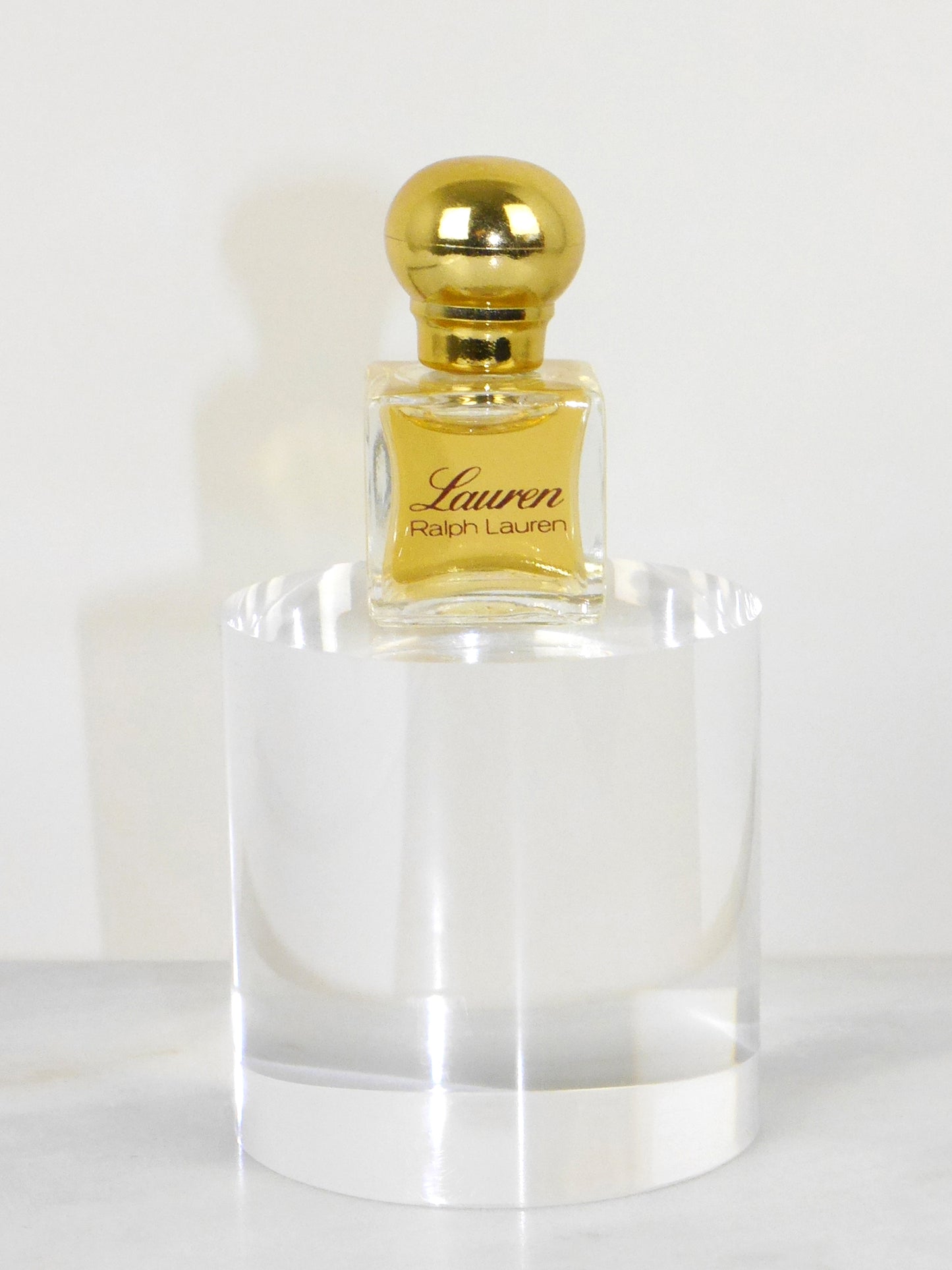 RALPH LAUREN Lauren (1978) 3,5 ml Eau de Toilette Miniature EdT 1970s 1980s Vintage Perfume Parfum