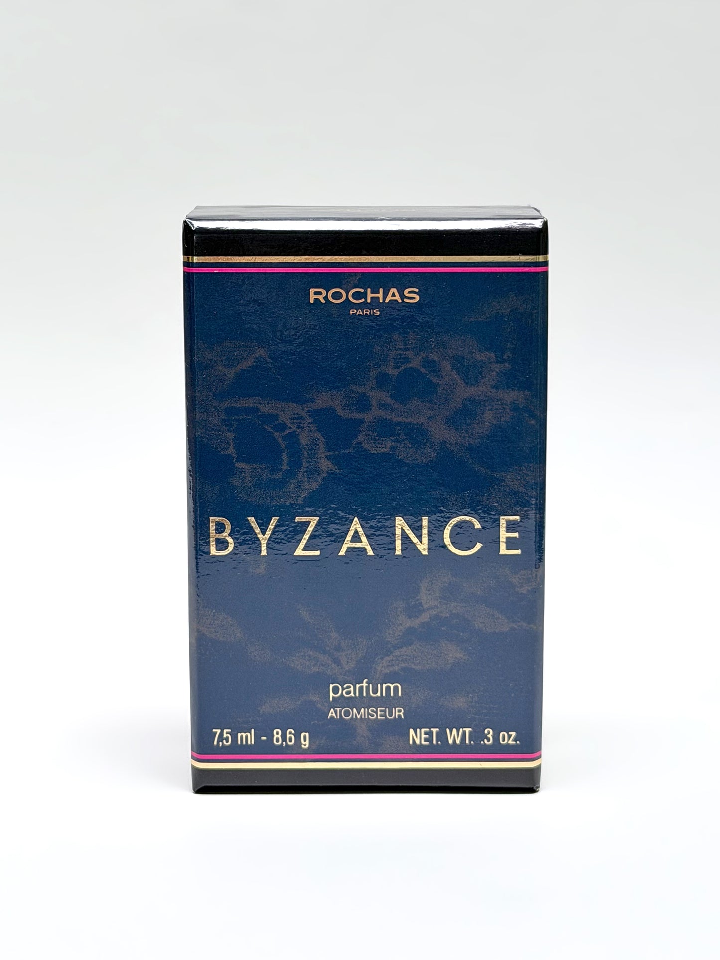 ROCHAS Byzance (1987) 7,5 ml Perfume Purse Spray w/ Box Vintage Parfum Discontinued