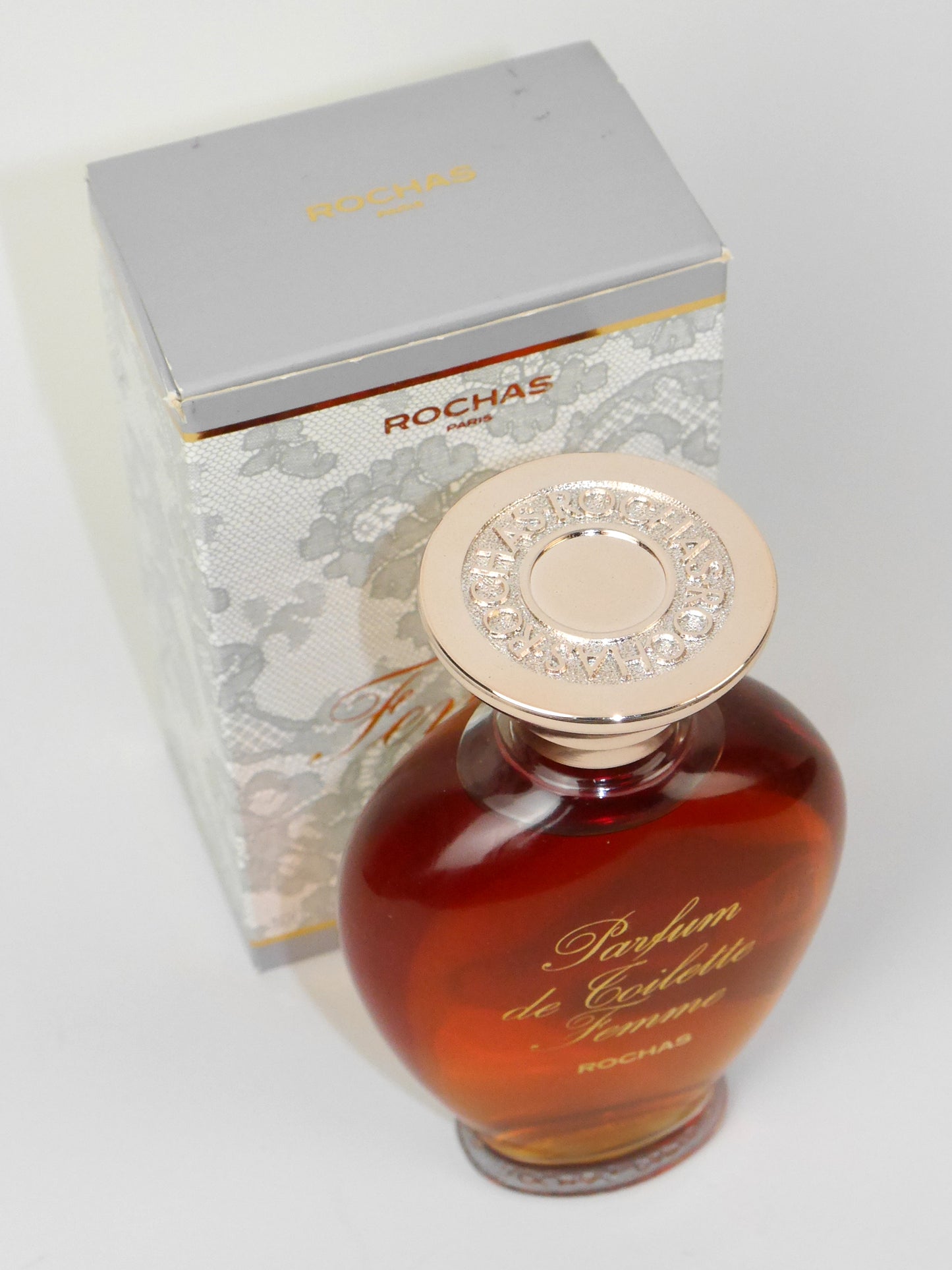 ROCHAS Femme (1948) 100 ml Parfum de Toilette EdT Splash 1980s Vintage Perfume