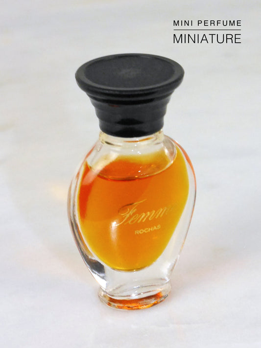 ROCHAS Femme (1948) 4 ml Perfume Miniature 1980s 1990s Vintage Parfum