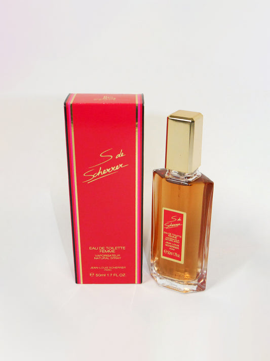 JEAN-LOUIS SCHERRER S de Scherrer (2006) 50 ml Eau de Toilette EdT Natural Spray Vaporisateur 2000s Vintage Perfume Parfum