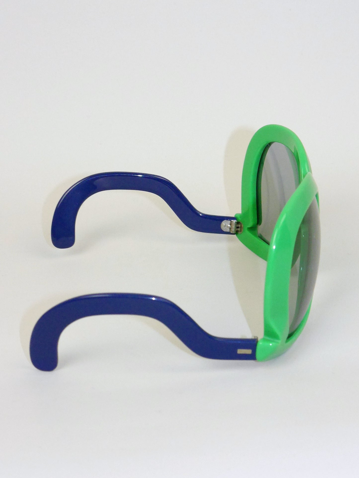 SILHOUETTE Futura 565 1970s Vintage Sunglasses Green Blue