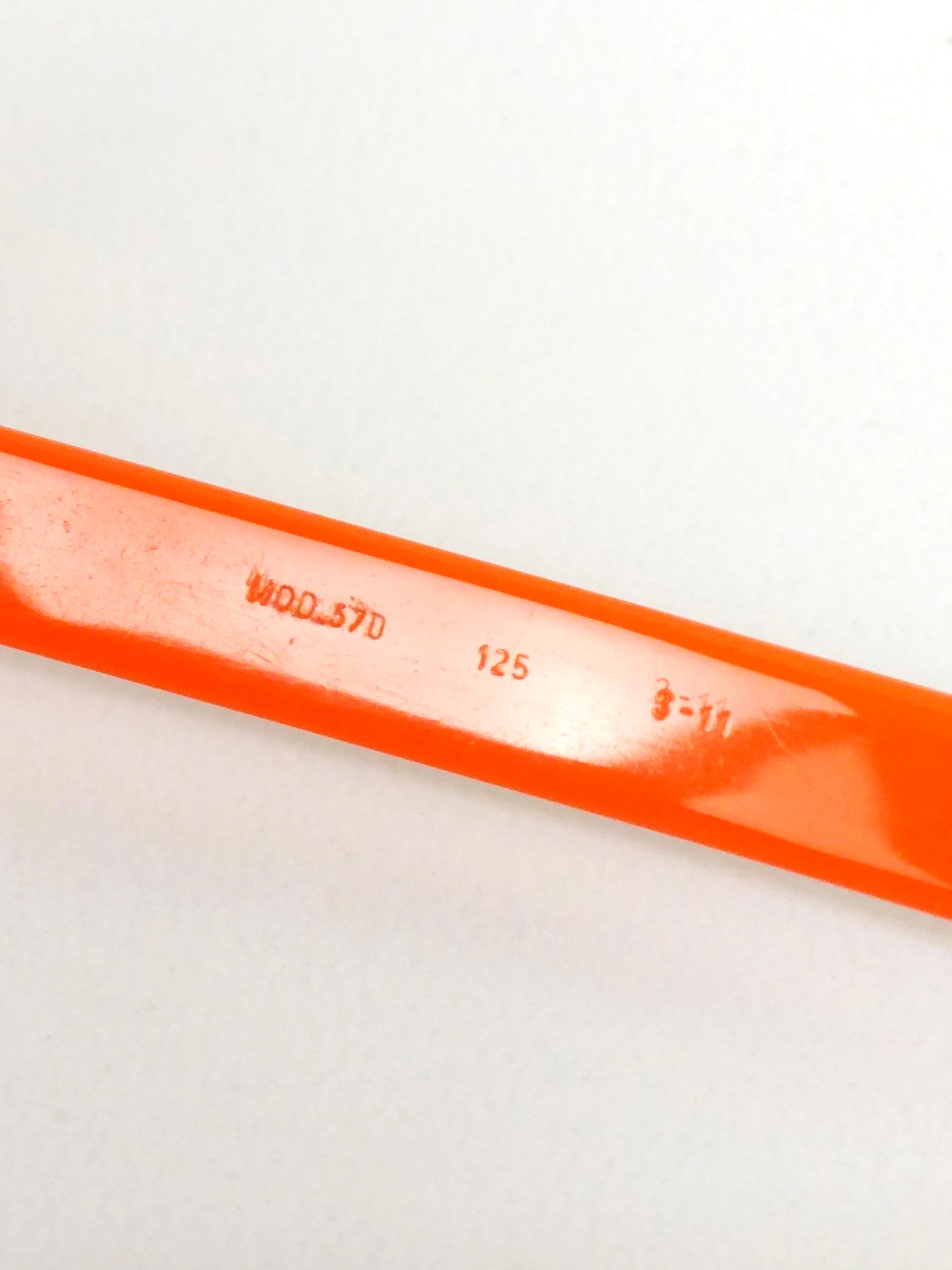 SILHOUETTE Futura 570 1970s Vintage Sunglasses Orange