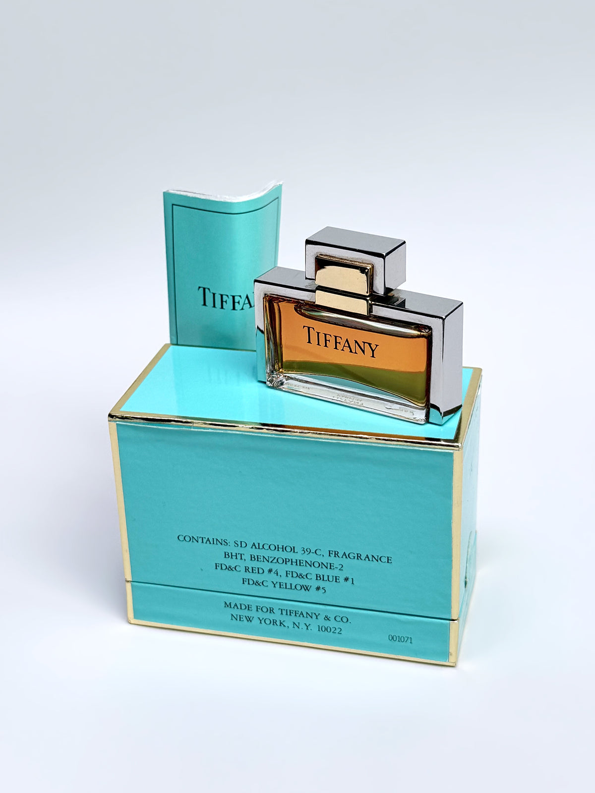 TIFFANY & CO. Tiffany (1987) 7,5 ml Parfum Splash w/ Box 1980s Vintage Perfume Discontinued