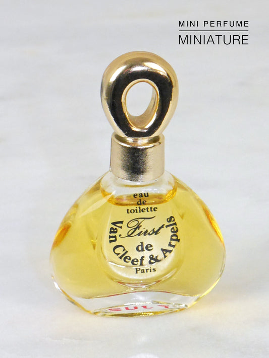 VAN CLEEF & ARPELS First (1976) 5 ml Eau de Toilette EdT Miniature Perfume 1980s Vintage Parfum