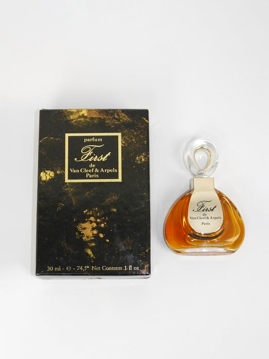 VAN CLEEF & ARPELS First (1976) 30 ml Extrait de Parfum Pure Perfume 1970s First Version