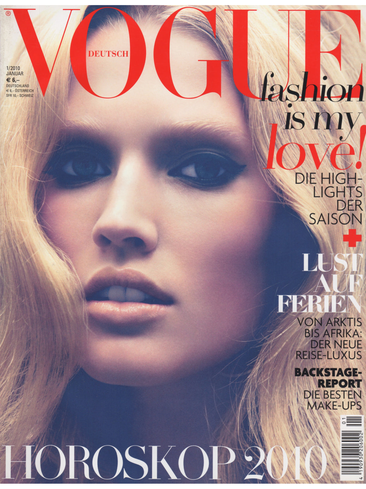VOGUE GERMANY JANUARY 2010